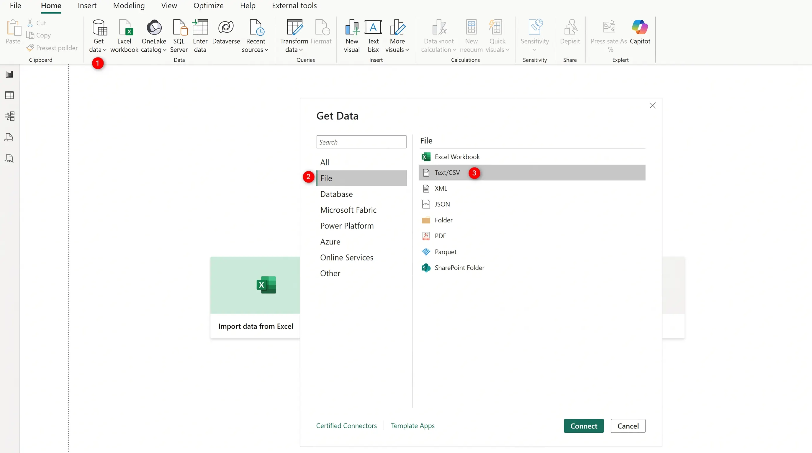 CSV and Text File