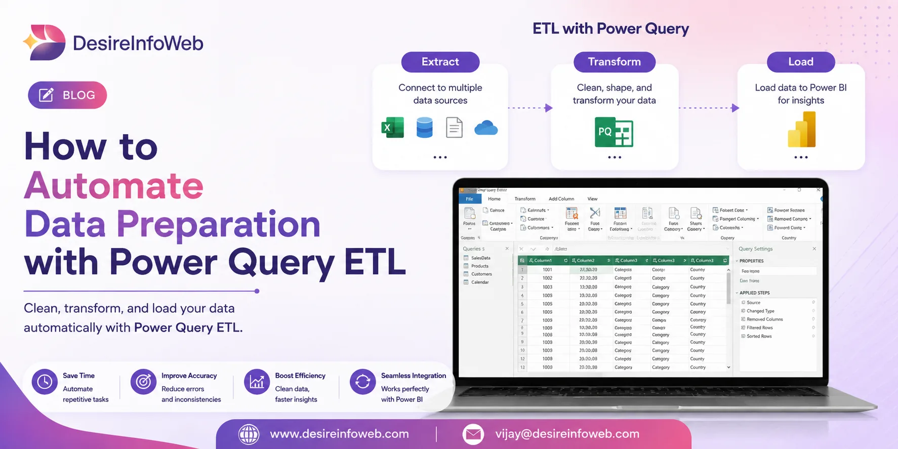 How to Automate Data Preparation with Power Query ETL
