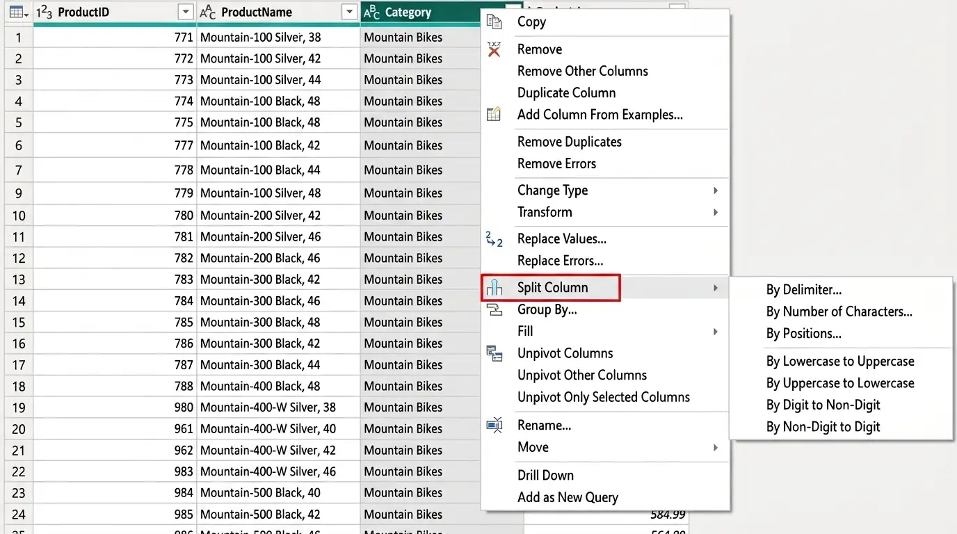 Merging Columns