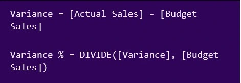Variance Recipe Box